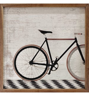Checkered Bike Whitewash